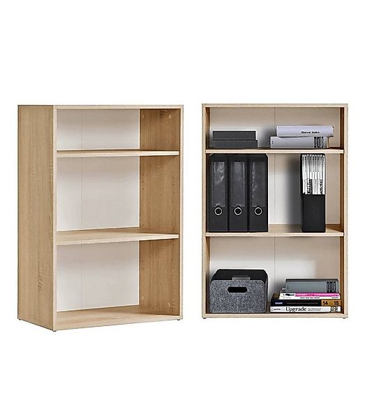 mokebo Bücherregal Der Bücherwurm, 60x91x34,5 cm, in Sonoma Eiche, Aktenreg günstig online kaufen