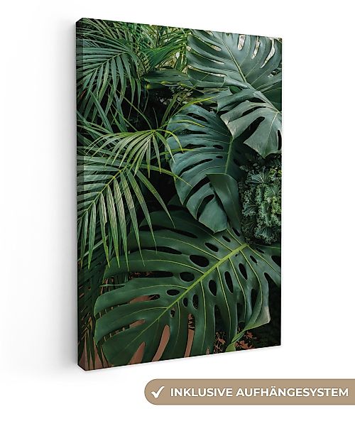 OneMillionCanvasses® Leinwandbild Pflanzen - Dschungel - günstig online kaufen