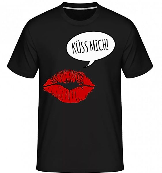 Küss Mich · Shirtinator Männer T-Shirt günstig online kaufen