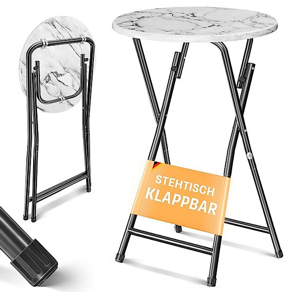 KESSER Bistrotisch Stehtisch Bistrotisch mit PVC-Platte Wetterbeständiger K günstig online kaufen