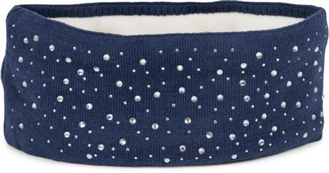 styleBREAKER Stirnband Feinstrick Stirnband mit Strass günstig online kaufen