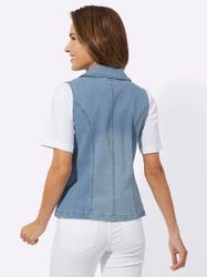 Sieh an! Jerseyweste Jeansweste günstig online kaufen
