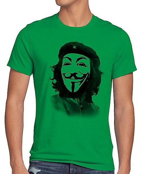 style3 T-Shirt Anonymous Che Guevara guy fawkes occupy maske guy fawkes hac günstig online kaufen