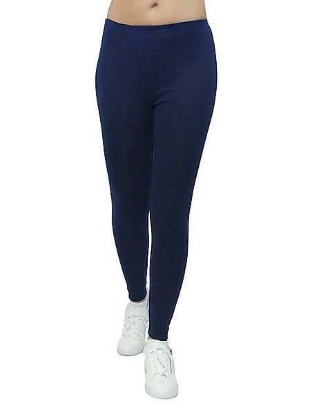 F&K-Mode Thermoleggings Thermo Leggings Hose lang Baumwolle Fleece warm Mit günstig online kaufen