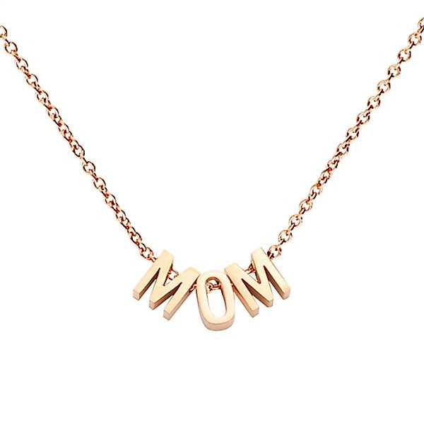LÖB Kette mit Anhänger 18K Roségold günstig online kaufen