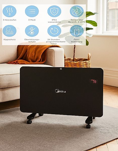 Midea Konvektor elektrische Heizung, 1500.00 W, günstig online kaufen