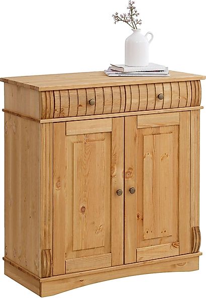 Home affaire Kommode »Teresa Sideboard nur 2 Schubkästen«, aus massiver Kie günstig online kaufen