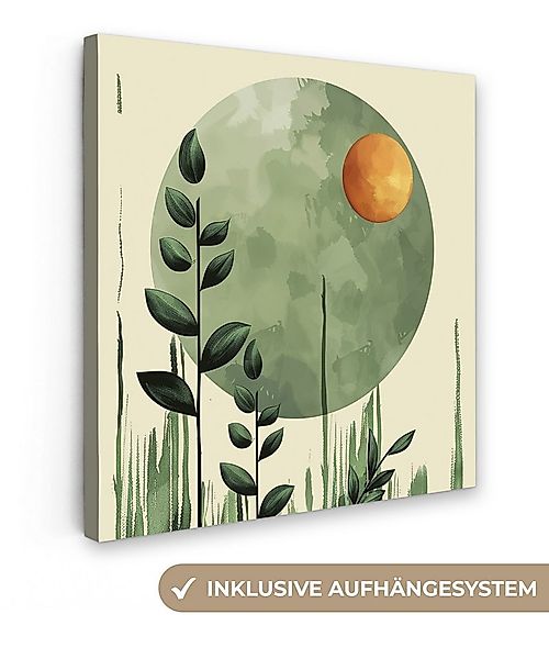 OneMillionCanvasses® Leinwandbild Abstrakt - Natur - Kunst - Sonne - Modern günstig online kaufen