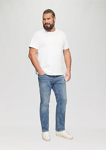 s.Oliver Stoffhose Jeans Casby / Relaxed Fit / Mid Rise / Straight Leg Blen günstig online kaufen