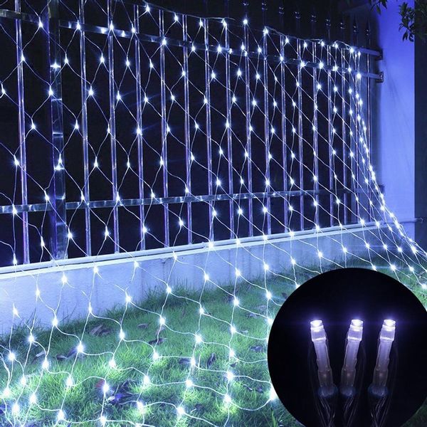 MUPOO LED-Lichternetz 8 Modi LED-Lichtnetz,LED-Lichterkette,LED Dekolicht günstig online kaufen