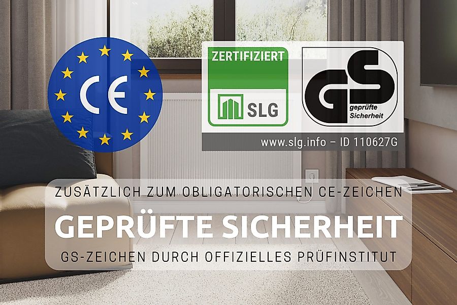 eVARMO Elektro-Heizkörper Flächenspeicherheizung areo smart GS, günstig online kaufen