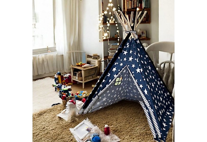 KEINerlei® Tipi-Zelt Tipi Zelt Kinderzelt Spielzelt Babyzelt Spielhaus, Per günstig online kaufen