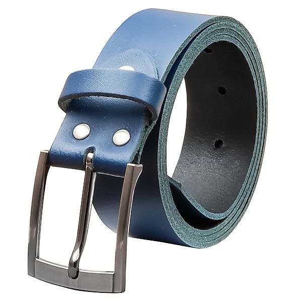 COLOGNEBELT Ledergürtel OM418-SL-Dunkelblau MADE IN GERMANY, günstig online kaufen