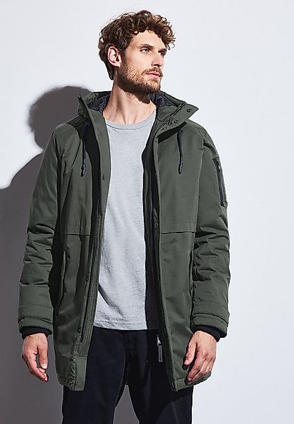 STREET ONE MEN Wintermantel mit Zipper günstig online kaufen