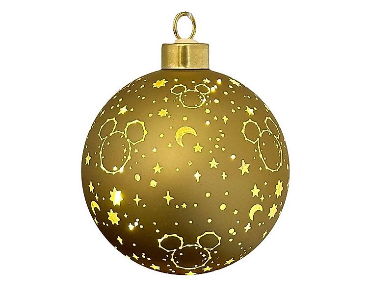 Disney LED Dekolicht Mickey Mouse Weihnachtskugel 10 cm beleuchtet Weihnach günstig online kaufen