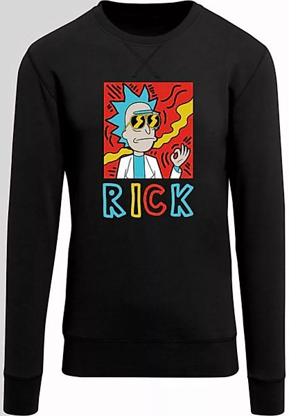 F4NT4STIC Rundhalspullover F4NT4STIC Herren RICK with Light Crew sweatshirt günstig online kaufen