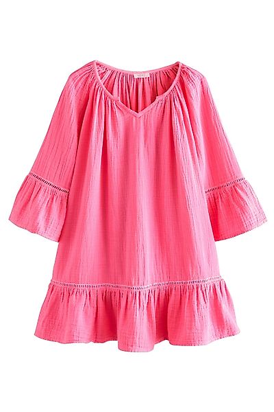 Next Strandkleid Kaftankleid aus 100 % Baumwolle günstig online kaufen