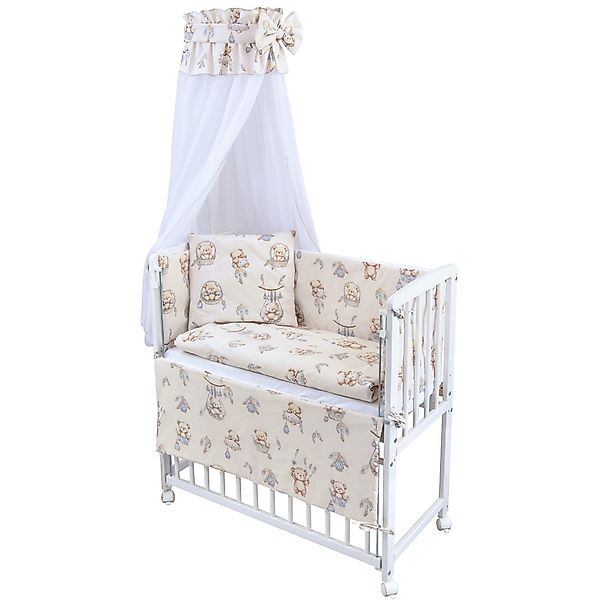 Baby-Delux Beistellbett Babybett Teddy Beige, Stillbett günstig online kaufen