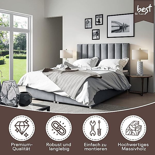 Best for Home Boxspringbett Trinity K-10 günstig online kaufen