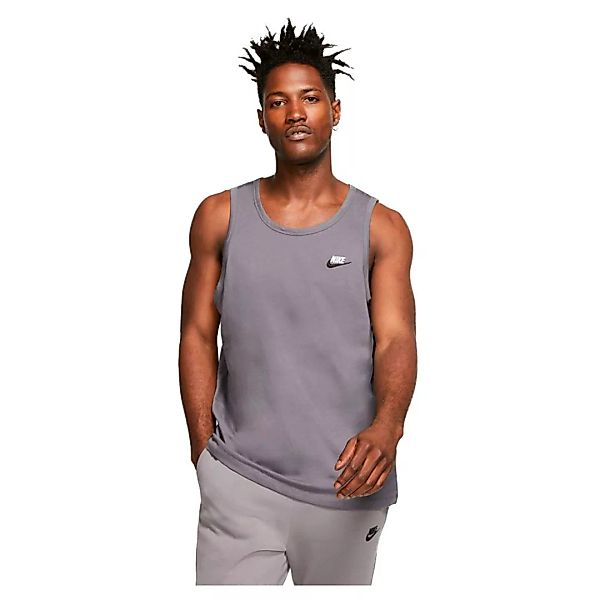 Nike Sportswear Ärmelloses T-shirt 3XL Dark Grey / White / Black günstig online kaufen