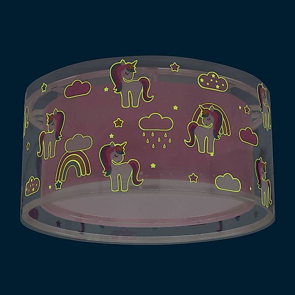 Dalber Unicorns Deckenlampe, Einhornmotiv, 1-flg. günstig online kaufen