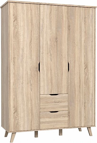 FORTE Drehtürenschrank »Vankka, Kleiderschrank, viel Stauraum,«, (B/H/T ca. günstig online kaufen