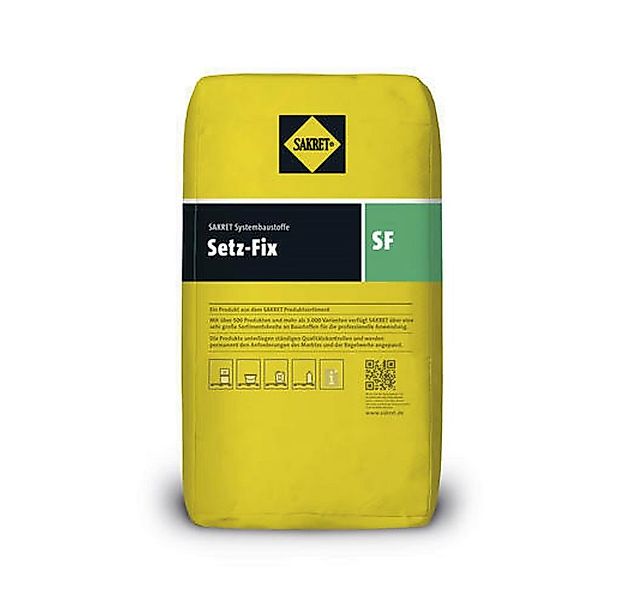 Sakret Beton SAKRET Setz-Fix SF - Schnellbeton Fertiggemisch 25 kg günstig online kaufen