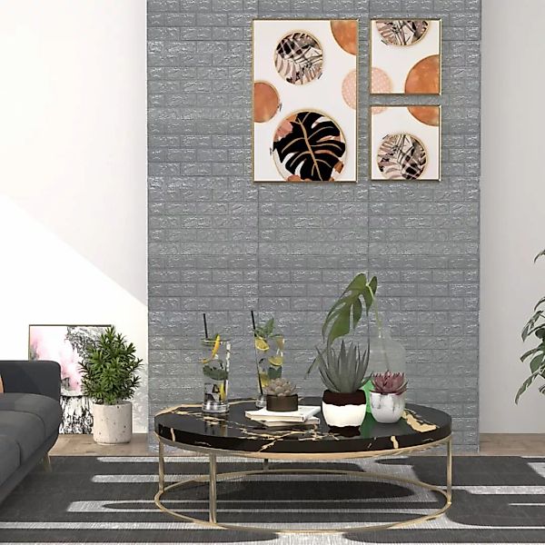 vidaXL Fototapete 3D Tapete Ziegelstein Selbstklebend günstig online kaufen