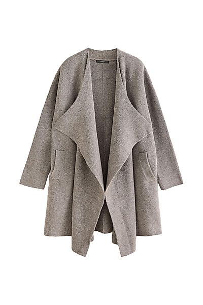 Next Strickjacke Weiche lange Strickjacke Wasserfall-Strickmantel günstig online kaufen