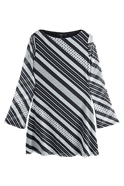 Next Minikleid Langärmeliges Mesh-Minikleid (1-tlg) günstig online kaufen