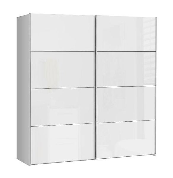 Schwebetürenschrank Starlet Plus von Forte Weiss Hgl günstig online kaufen