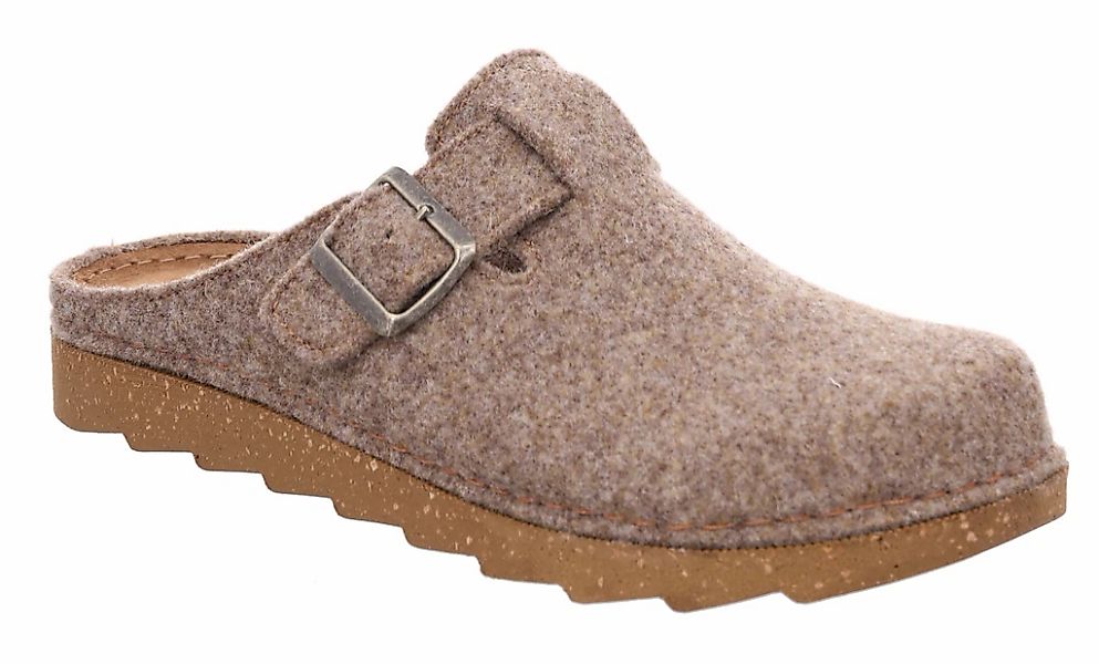 Rohde Pantoffel "FOGGIA-H" Hausschuh, Schlappen, Clog mit Schnallenverschlu günstig online kaufen