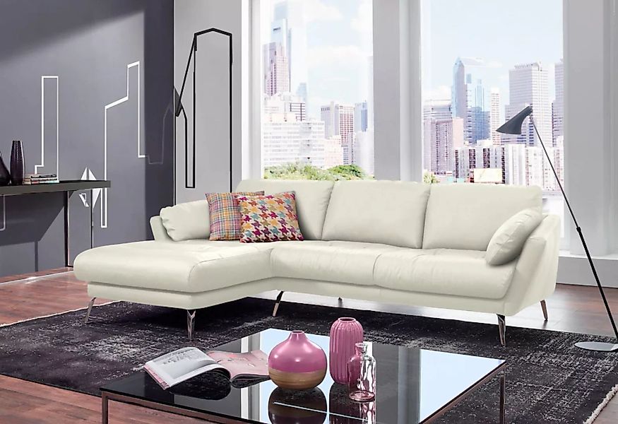 W.SCHILLIG Ecksofa "softy, Designsofa, zeitlos und elegant, hoher Sitzkomfo günstig online kaufen