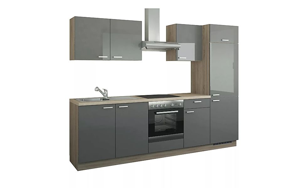 Küchenzeile mit Elektrogeräten  Aachen ¦ creme ¦ Maße (cm): B: 270 Küchen-o günstig online kaufen