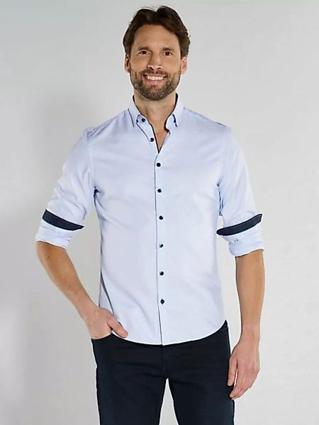 Engbers Langarmhemd Langarm-Hemd slim fit günstig online kaufen