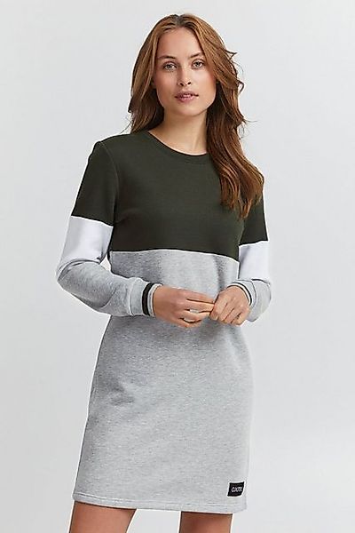 OXMO Sweatkleid OXSweat Sweatkleid in Colourblock-Optik günstig online kaufen