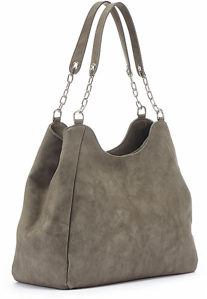 Vivance Henkeltasche Schultertasche, mit silberfarbenen Details, günstig online kaufen