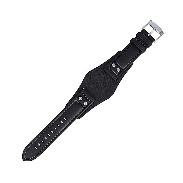Fossil Uhrenarmband 22mm Leder Schwarz CH-2586 günstig online kaufen