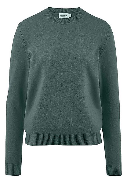 Hessnatur Strickpullover aus Bio-Schurwolle mit Kaschmir (1-tlg) günstig online kaufen
