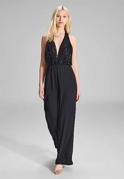 Hey Kyla Jumpsuit - Jumpsuit mit besticktem Top aus Paillette Oberteil in l günstig online kaufen