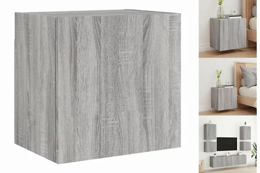 vidaXL Hängeschrank Hängeschrank Wandschrank Grau Sonoma 40,5x30x40 cm Span günstig online kaufen
