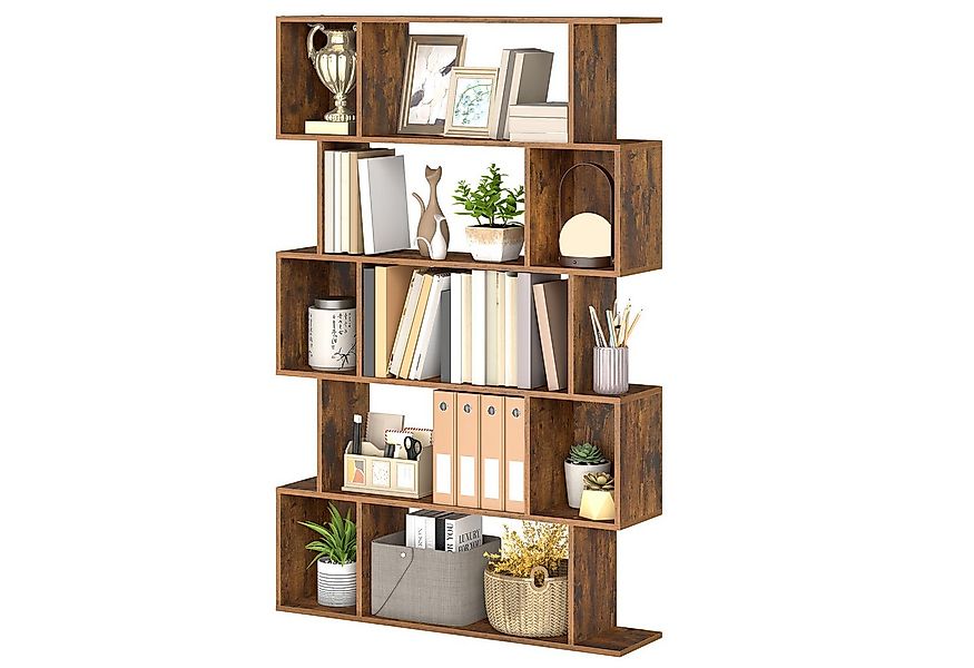 VASAGLE Bücherregal, 5 stöckiges, Lagerregal, Aufbewahrungsregal, 24 x 90 x günstig online kaufen