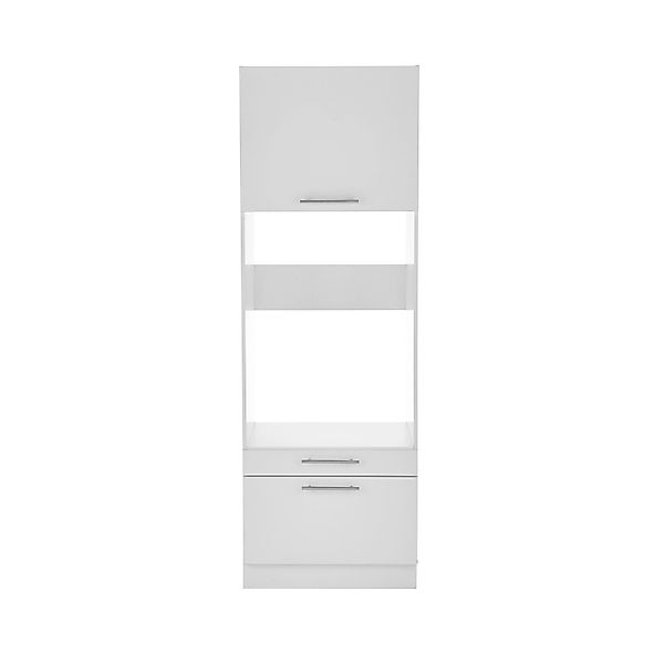 Respekta Waschmaschinenschrank Clara mit Schubladen 200x67,4x67,6 cm Weiß M günstig online kaufen