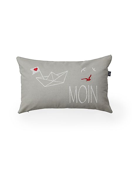 Schietwetter Kissenbezug Accessoire, Sonstiges Kissenbezug "Moin", günstig online kaufen