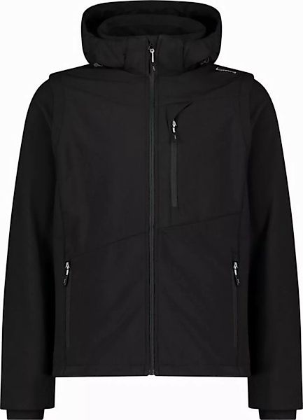 CMP Softshelljacke CMP Herren Softshelljacke MAN JACKET ZIP HOOD WITH DETAC günstig online kaufen