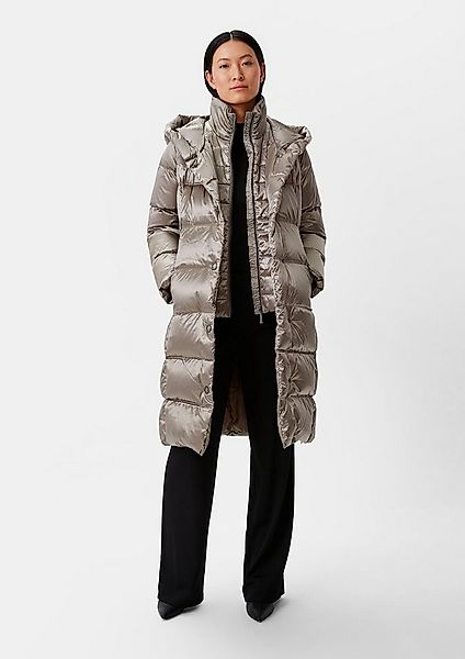 comma Wintermantel Outdoor-Mantel Daunenmantel im Metallic-Look günstig online kaufen