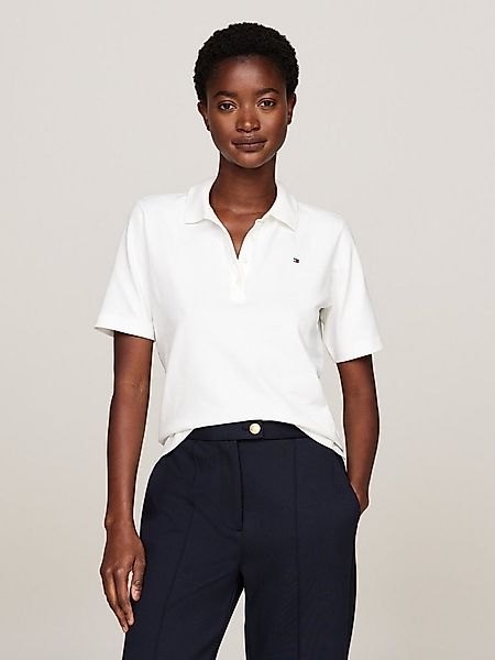 Tommy Hilfiger Poloshirt 1985 Regular Fit Pique Premium Polo Logo-Stickerei günstig online kaufen