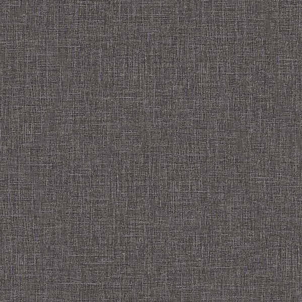 Bricoflor anthrazit Tapete Einfarbig Elegante Uni Tapete in Leinenoptik Sch günstig online kaufen