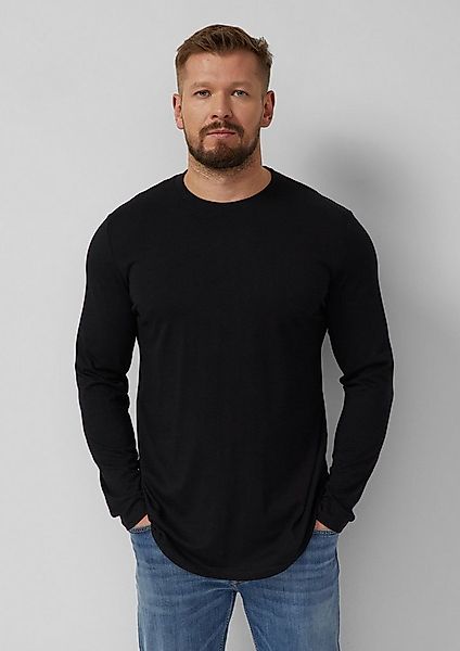 s.Oliver Langarmshirt T-Shirt Weiches Langarmshirt aus Baumwolle günstig online kaufen