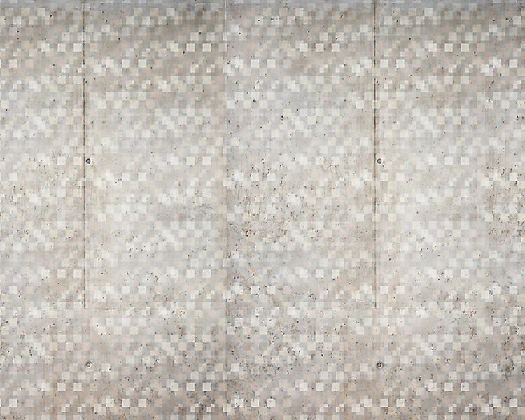 Fototapete "PatternOnConc4" 4,00x2,70 m / Glattvlies Perlmutt günstig online kaufen